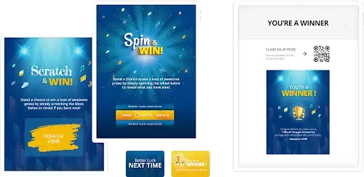 Interactive prize giveaways