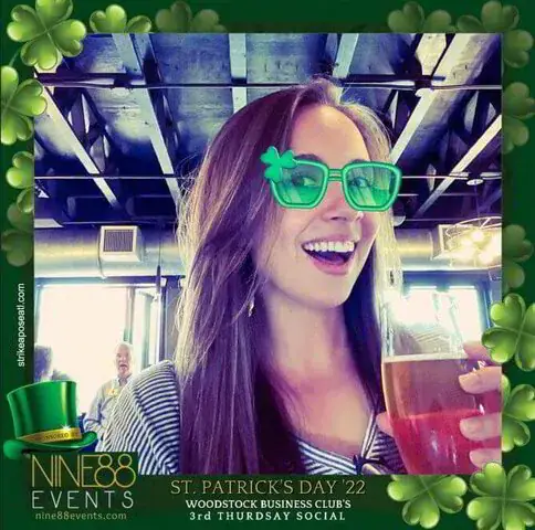 Corporate photo booth event