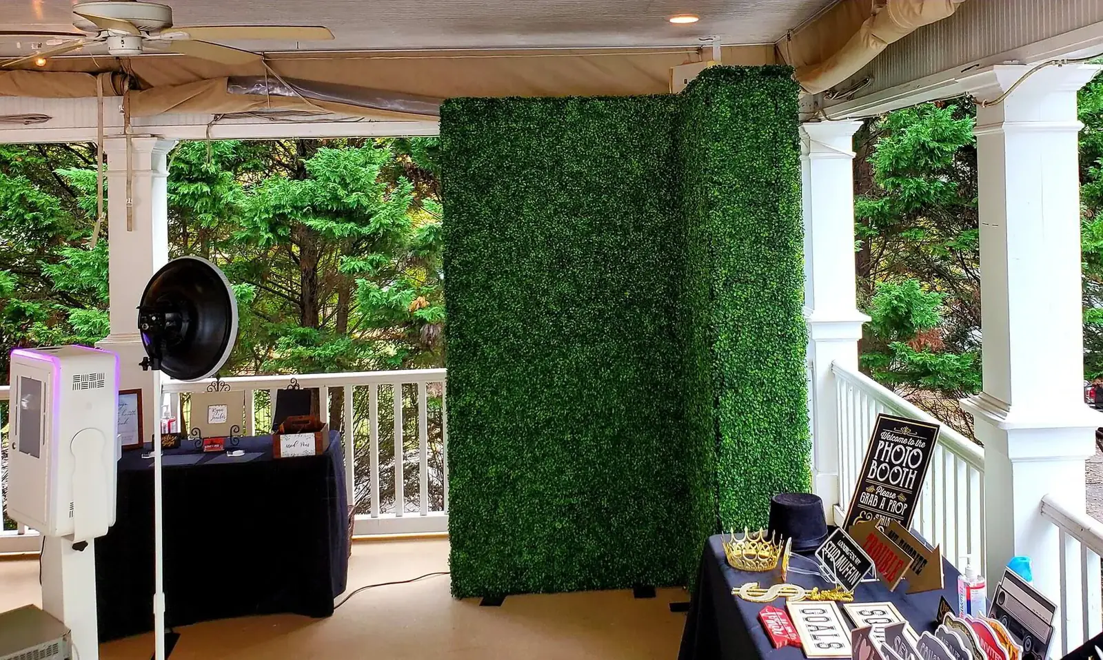 Iconic booth at The Hazlehurst House